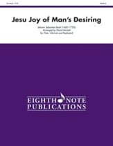 JESU JOY OF MANS DESIRING FLUTE/CLARINET/KEYBOARD cover